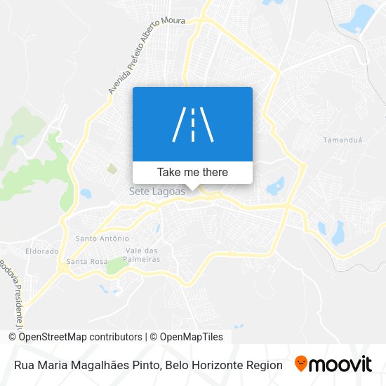 Rua Maria Magalhães Pinto map