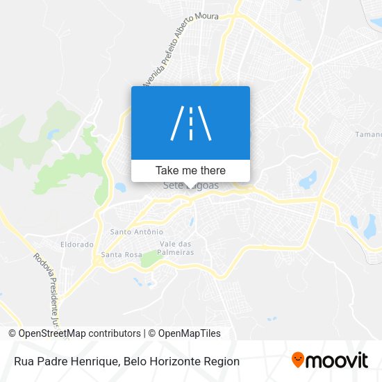 Rua Padre Henrique map