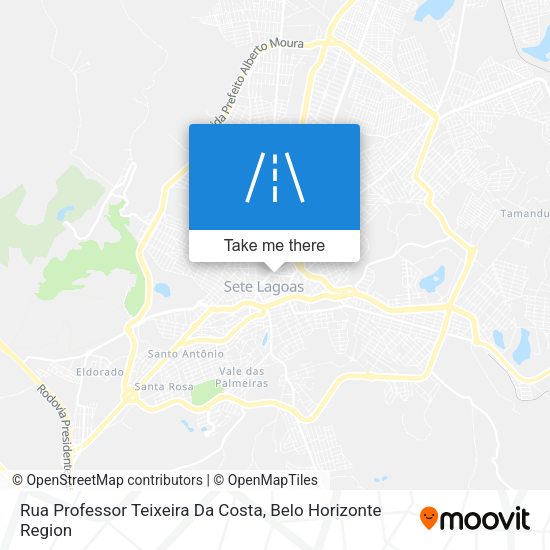 Rua Professor Teixeira Da Costa map