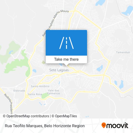 Rua Teofilo Marques map