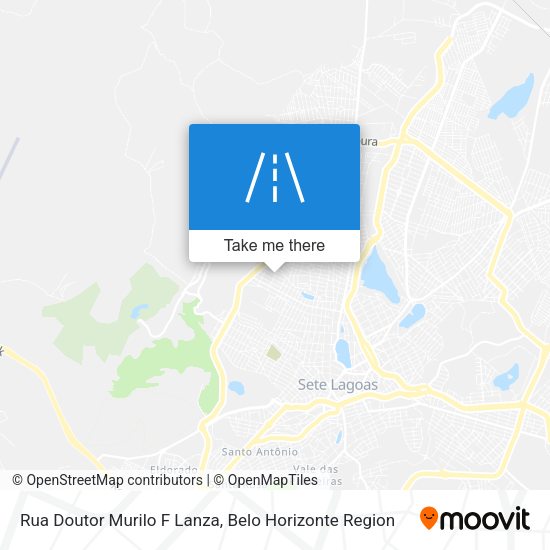 Rua Doutor Murilo F Lanza map
