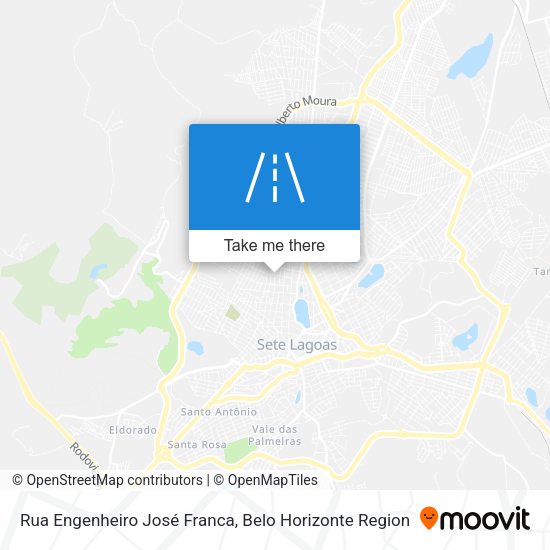 Rua Engenheiro José Franca map