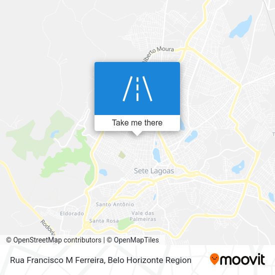 Rua Francisco M Ferreira map