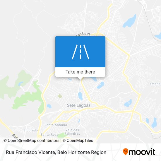 Rua Francisco Vicente map