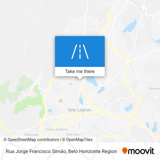 Rua Jorge Francisco Simão map