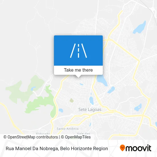 Rua Manoel Da Nobrega map