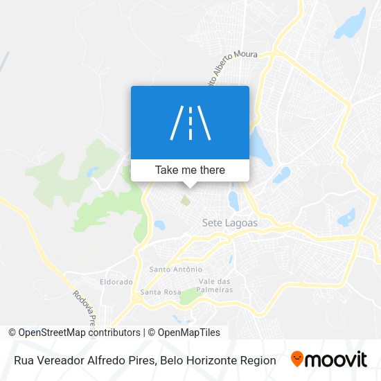 Rua Vereador Alfredo Pires map