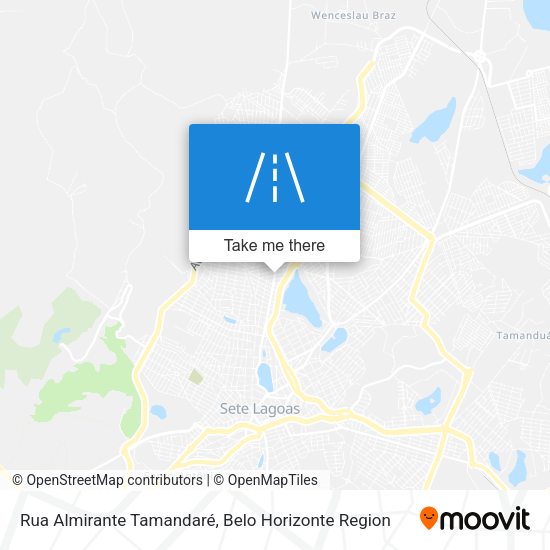 Rua Almirante Tamandaré map