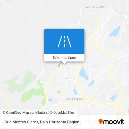Rua Montes Claros map