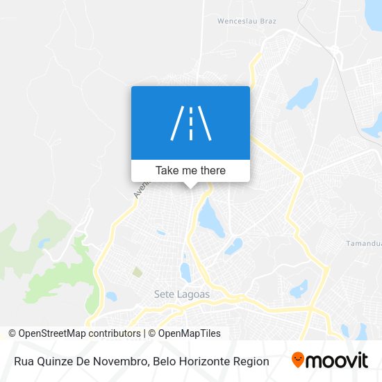 Rua Quinze De Novembro map