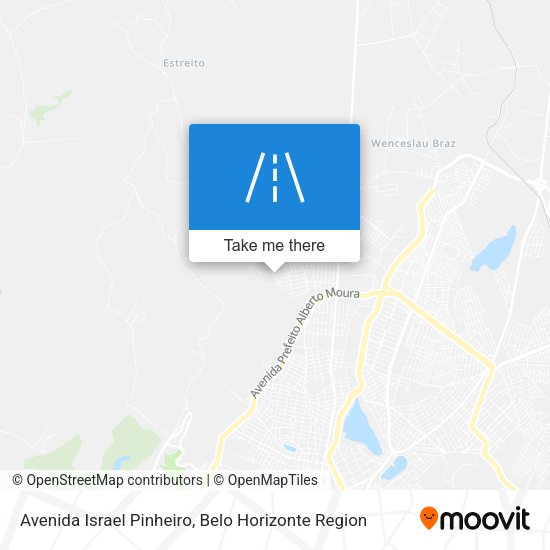Avenida Israel Pinheiro map