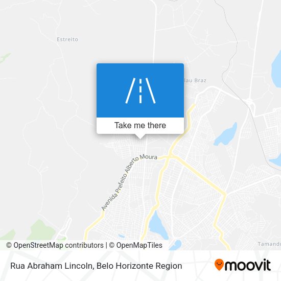Rua Abraham Lincoln map