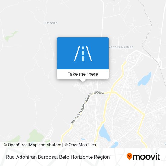 Rua Adoniran Barbosa map