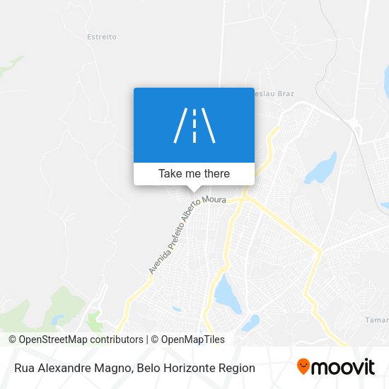 Rua Alexandre Magno map