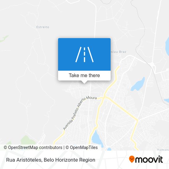 Rua Aristóteles map