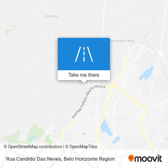 Rua Candido Das Neves map