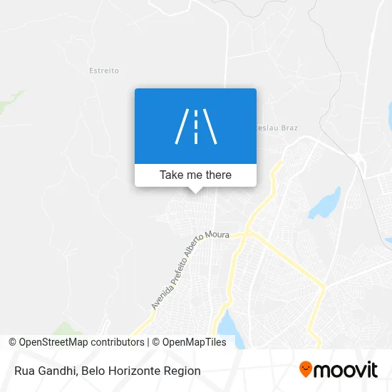 Rua Gandhi map