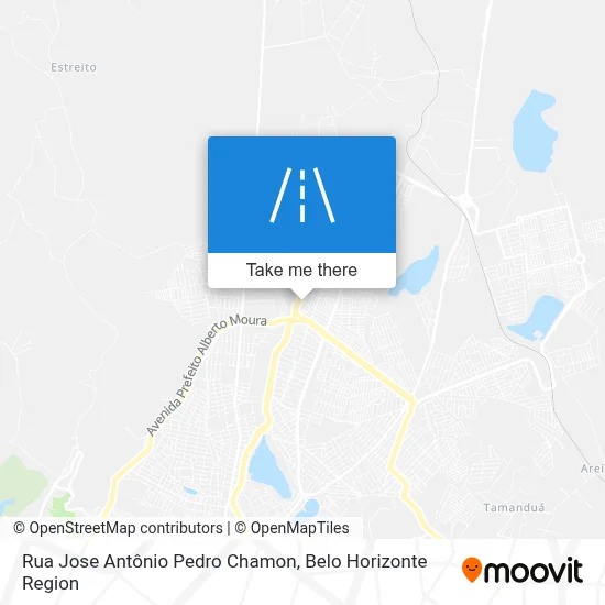 Rua Jose Antônio Pedro Chamon map