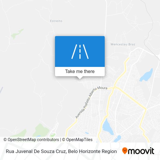 Rua Juvenal De Souza Cruz map