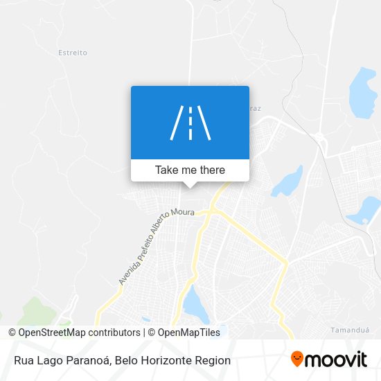 Rua Lago Paranoá map