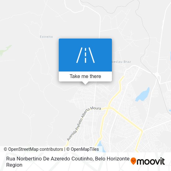 Rua Norbertino De Azeredo Coutinho map