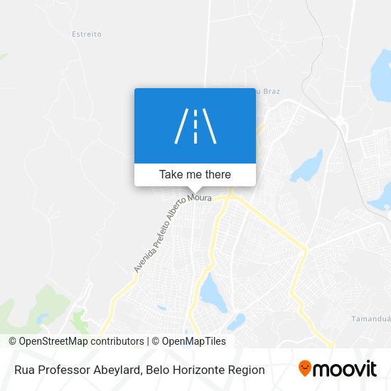 Rua Professor Abeylard map
