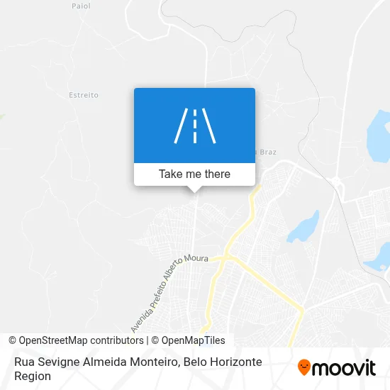 Rua Sevigne Almeida Monteiro map