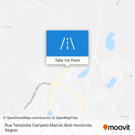 Rua Terezinha Campelo Marcal map