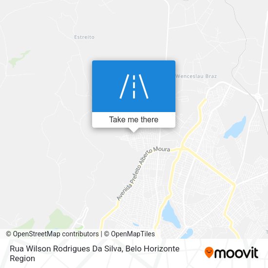 Rua Wilson Rodrigues Da Silva map