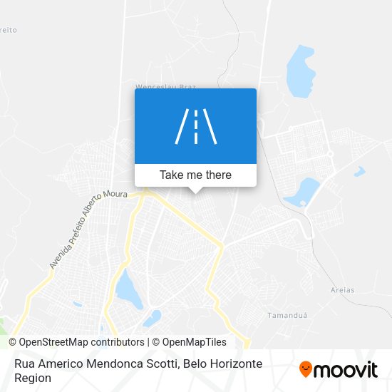 Rua Americo Mendonca Scotti map
