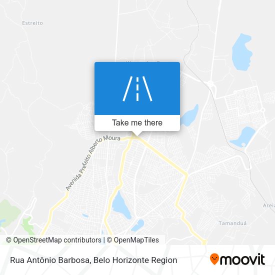 Rua Antônio Barbosa map