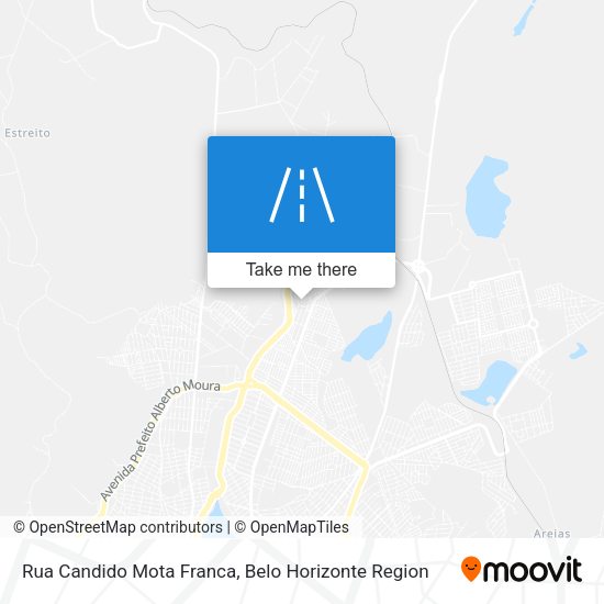 Rua Candido Mota Franca map