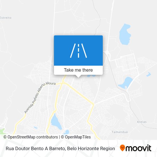 Rua Doutor Bento A Barreto map