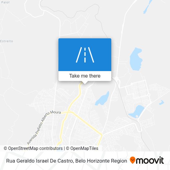 Rua Geraldo Israel De Castro map