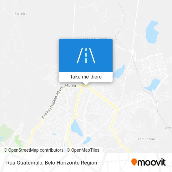 Rua Guatemala map