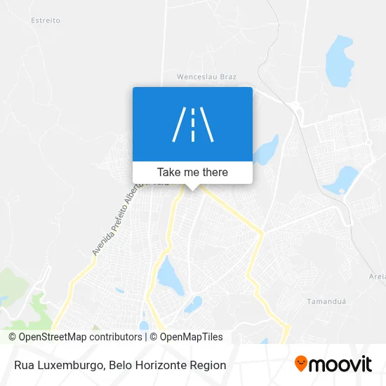 Rua Luxemburgo map