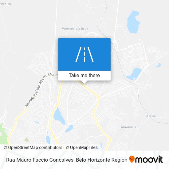Rua Mauro Faccio Goncalves map