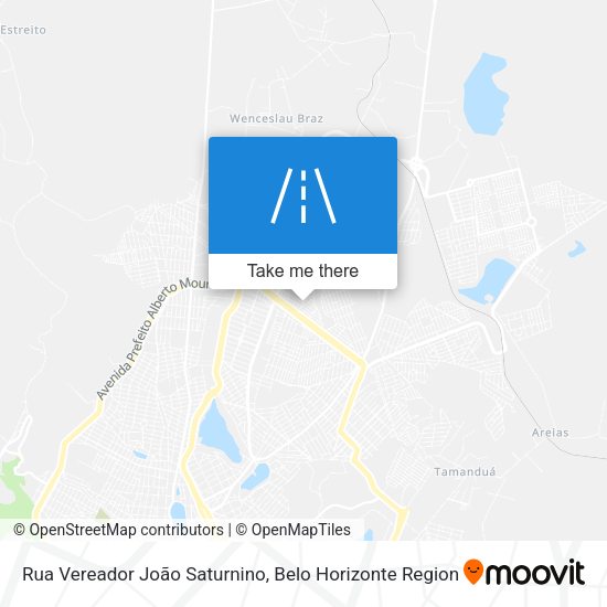 Rua Vereador João Saturnino map