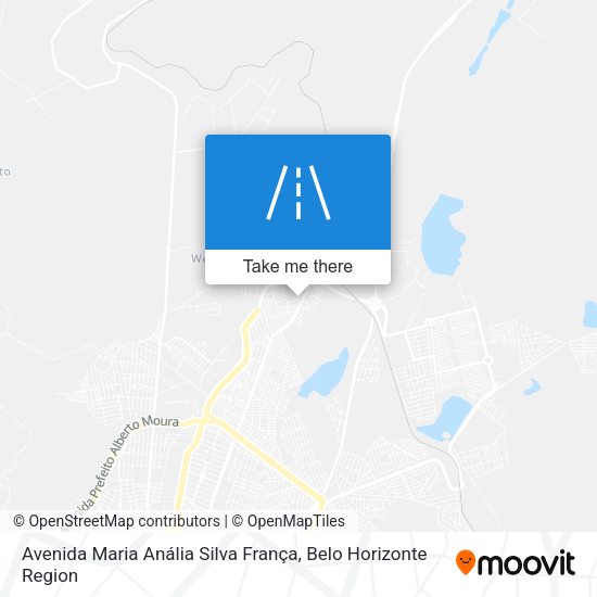 Avenida Maria Anália Silva França map