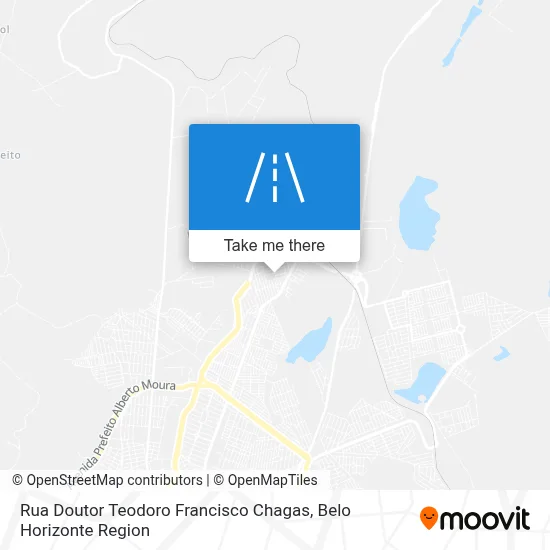 Rua Doutor Teodoro Francisco Chagas map