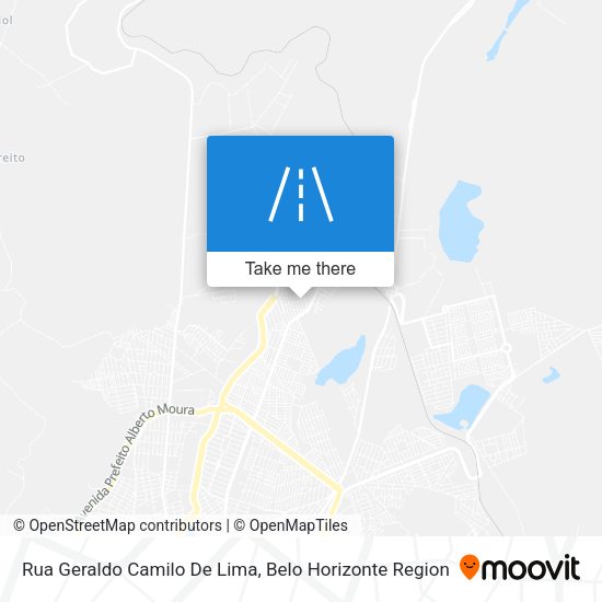 Rua Geraldo Camilo De Lima map