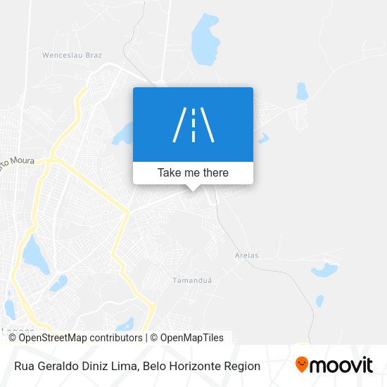 Rua Geraldo Diniz Lima map