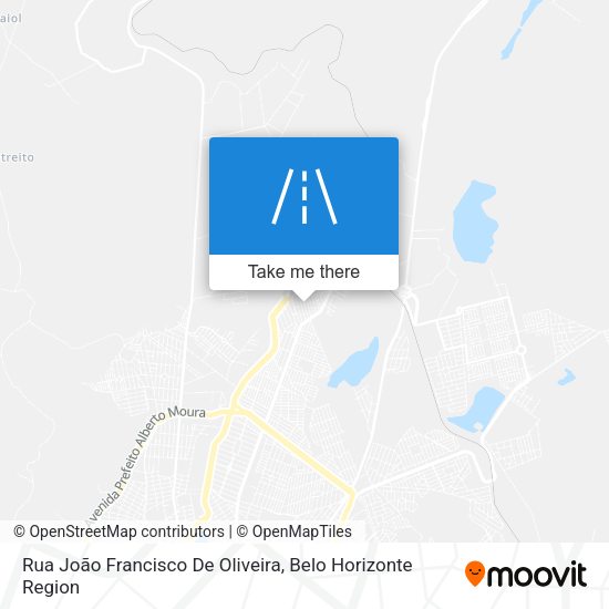 Rua João Francisco De Oliveira map