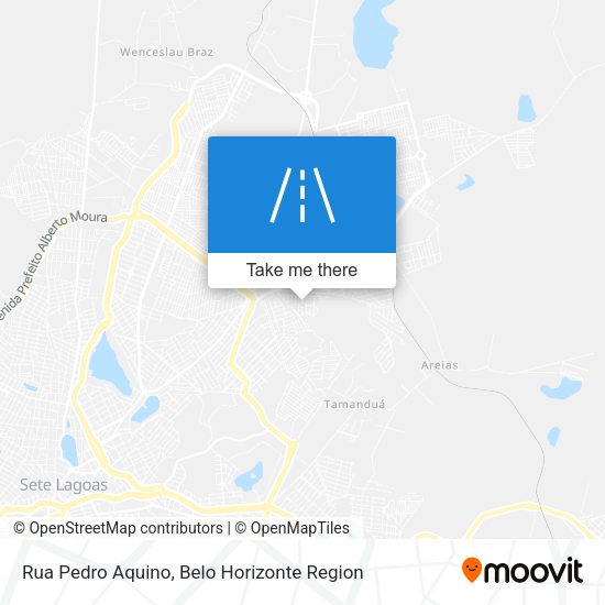 Rua Pedro Aquino map