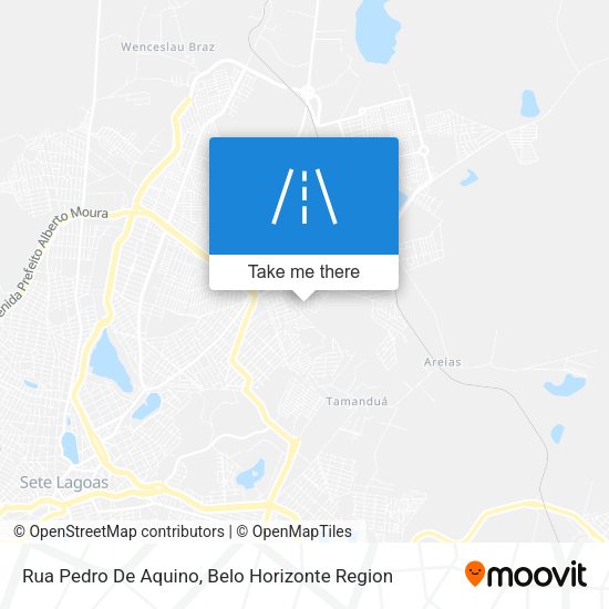 Rua Pedro De Aquino map