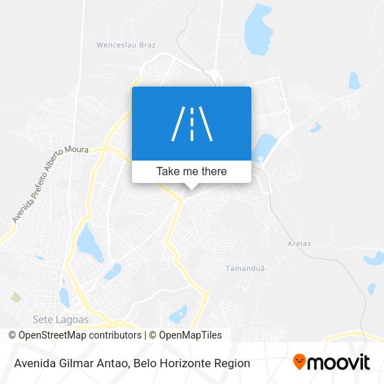 Avenida Gilmar Antao map