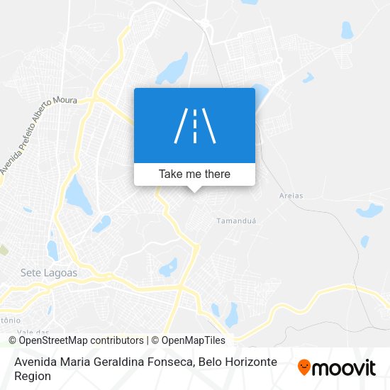 Avenida Maria Geraldina Fonseca map