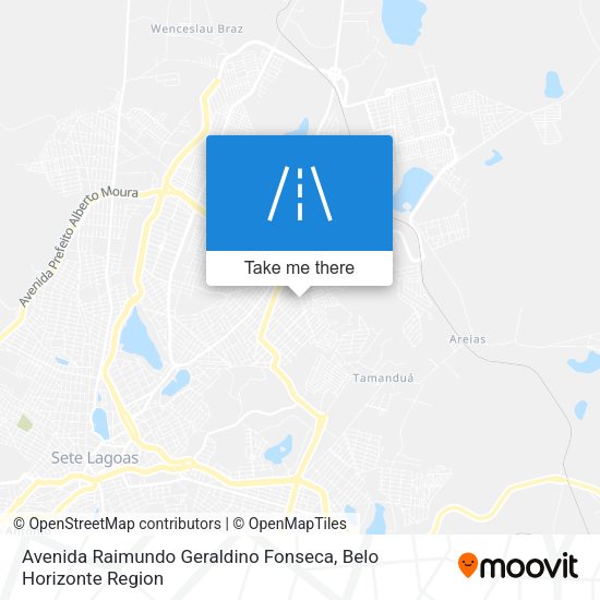 Avenida Raimundo Geraldino Fonseca map