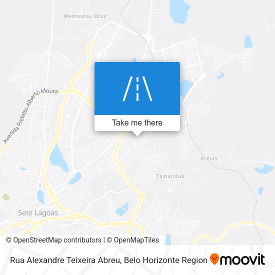 Rua Alexandre Teixeira Abreu map