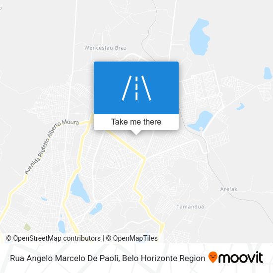 Rua Angelo Marcelo De Paoli map